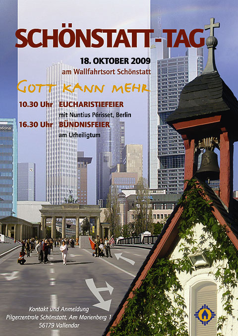 Handzettel zum Schönstatt-Tag 2009