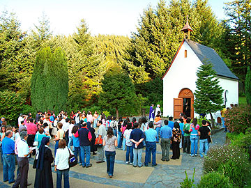 Heiligtum in Montahue, Chile