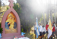 15 de agosto de 2009 en el Santuario de Mendoza