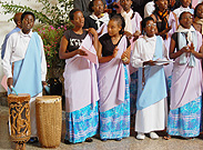 Chor "Sainte Famille" aus Mont Sion Gikungu, Burundi, in Schönstatt - Foto: Brehm