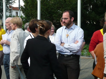 Im Gespräch bei den Misiones in Ginsheim