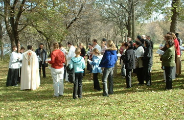 Blessing of the Stations of the Cross, October 18