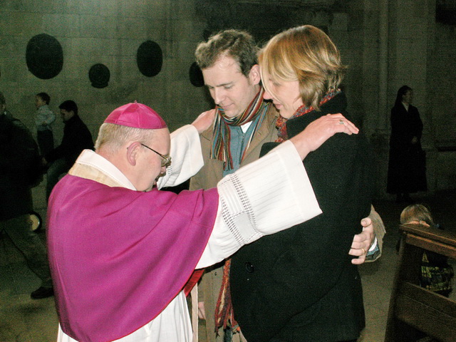Weihbischof Dr. Josef Voß Beim Mutter-/Elternsegen 2008
