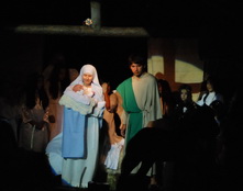 Living manger in Ituzaingó