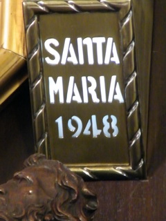 Im Heiligtum von  Santa Maria