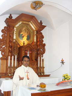 Holy Mass in the Shrine