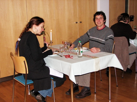 Candle Light Dinner in einem Schönstatt-Zentrum, 2009