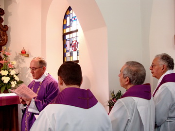 Heilige Messe im Cor Ecclesiae-Heiligtum