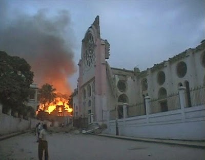 Catedral de Port-au-Prince, destruida en el terremoto