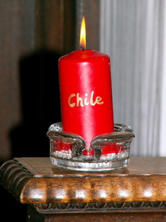 Una vela por Chile