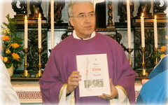 Missa pelo Chile, 6 de março de 2010, no Santuário Original