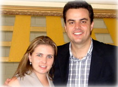 Diego de Nadai e Juliana Marin de Nadai