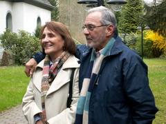 Marité y Ramón Marini, jefes de la Federación de Familias