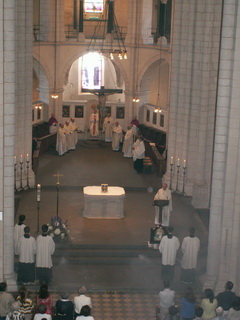 En la catedral de Limburgo, 8 de julio de 2010