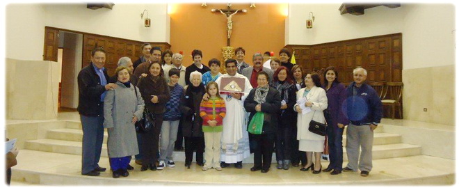 El símbolo del Padre en Parroquia Virgen de la Alegría en San Borja , Perú