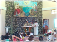 18 de julio de 2010, Misa de Alianza en las Islas Galápagos