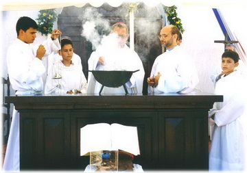 1 de octubre de 2000: bendición del Santuario de Ciudad del Este