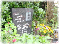 Nichts ohne uns: Grabstätte von Wolfgang Nerlich beim Heiligtum in Frohlinde