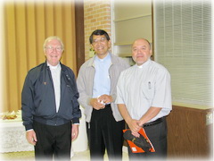 Schoenstatt Fathers Christian Christiansen, Hector Vega, and Marcelo Aravena