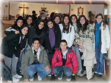Schüler und Schülerinnen aus Guayaquil