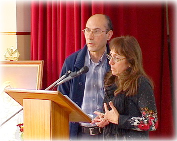 Ehepaar Ing. Rodolfo Concia und Lic. Asprella de Concia, Obere des Institutes der Familien