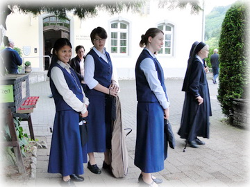 Postulantinnen der Marienschwestern
