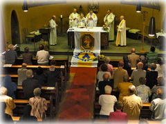 Heilige Messe im Bundesheim, 15. August