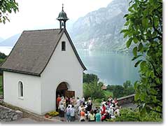 Heiligtum Quarten: Es ist das Landesheiligtum der Schweiz
