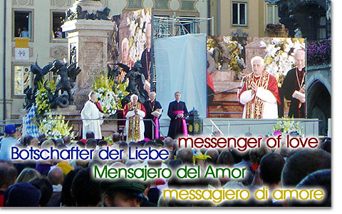 Papst Benedikt: Botschafter der Liebe