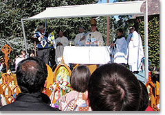 Heilige Messe mit Bischof Maning