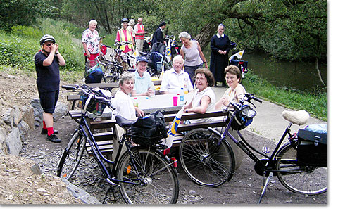 Fahrradwallfahrt von Münster nach Schönstatt