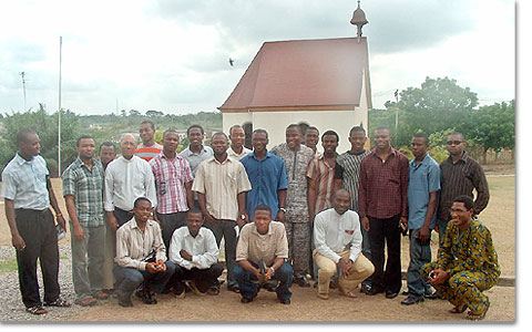 Wallfahrt von Studenten aus Enugu zum Heiligtum in Ibadan, Nigeria