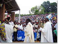 15. August 2007 in Mont Sion Gikungu – große Wallfahrt mit über 15.000 Teilnehmern