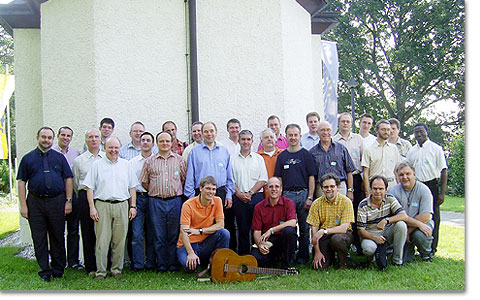 Teilnehmer des ersten Männerforums in Schönstatt