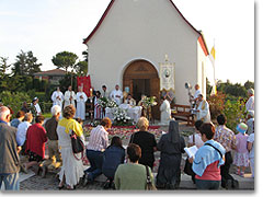 Erinnerung: Fronleichnamsfeier der Pfarrei in Belmonte