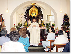 Heilige Messe im Urheiligtum