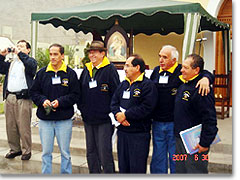 Die Delegation aus Achumani, Bolivien