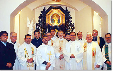 Priestertreffen in Bellavista, Chile