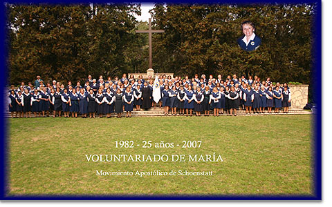 1982 – 2007, 25 Jahre “Voluntarias de Maria”, Freiwillige der Gottesmutter