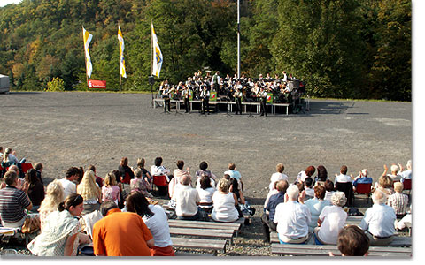 Picknick-Konzert in Schönstatt mit dem Musikverein Herschbach