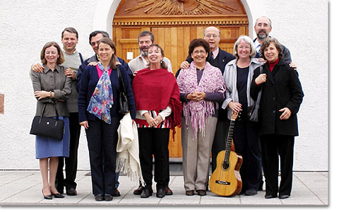Treffen der Obernfamilien Südamerikas des Instituts der Schönstattfamilien mit Ehepaar Neiser in Bellavista, Chile