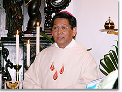 Weihbischof Julito Cortes von Cebu, Philippinen