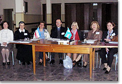 Delegation aus Argentinien und Paraguay