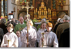 Messe in der Pfarrkirche