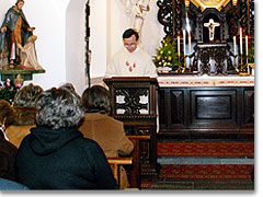 17. November: Heilige Messe im Urheiligtum