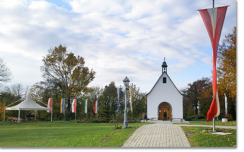 Das Heiligtum in Wien, Kahlenberg, am Jubiläumstag