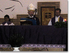 Hauptzelebrant: Bischof Ignacio Gogorza