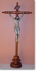 Das kostbare Kreuz, Geschenk fr die Kirche von El Tambo