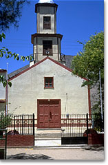 Kirche von El Tambo (1997, vor dem Brand)