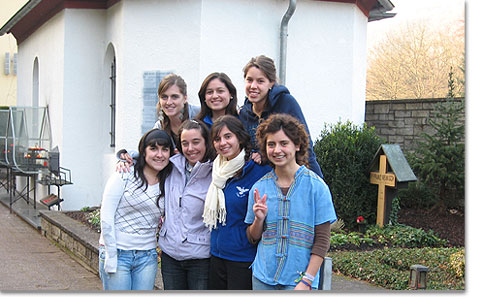 Die jungen Frauen aus Via del Mar, Chile, waren gut zwei Monate in Schnstatt